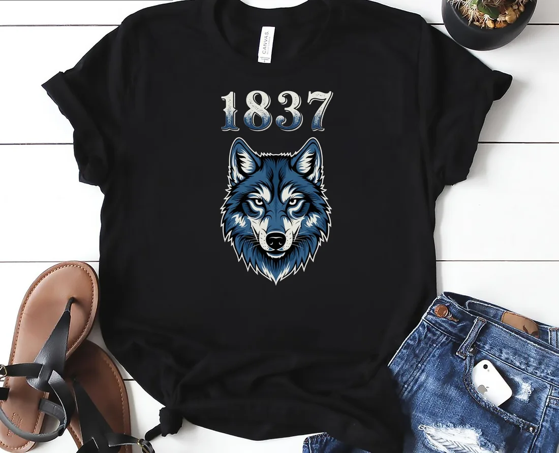 1837 blue wolf
